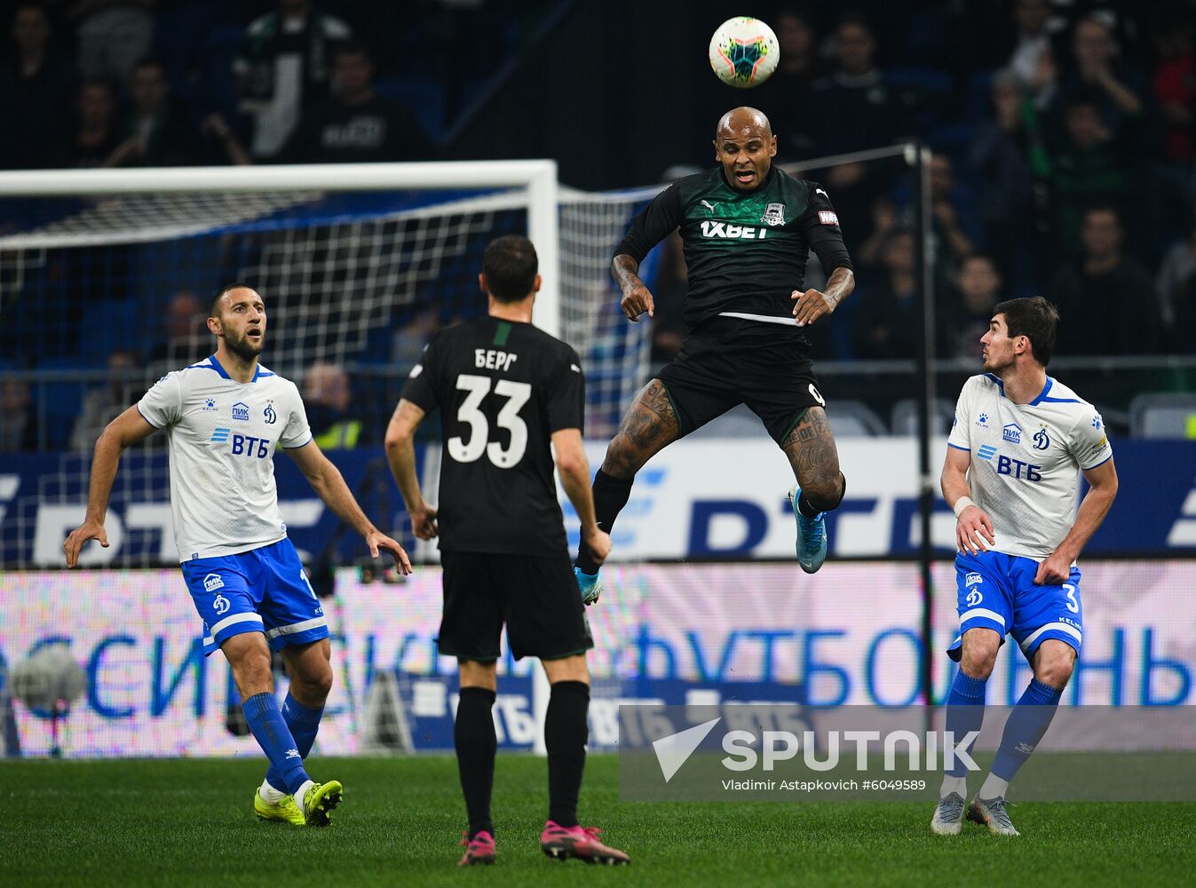 Russia Soccer Premier-League Dynamo - Krasnodar