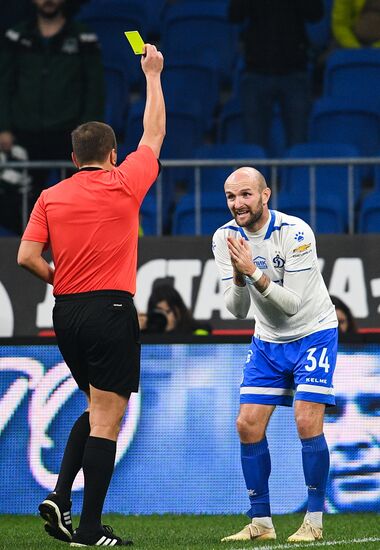 Russia Soccer Premier-League Dynamo - Krasnodar