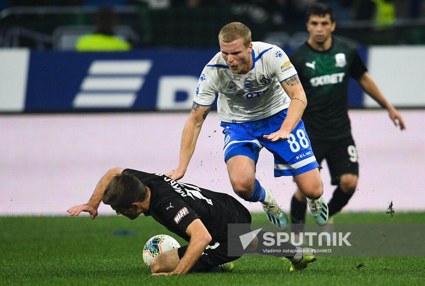 Russia Soccer Premier-League Dynamo - Krasnodar