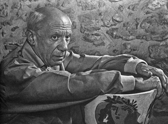 Spanish painter Pablo Picasso