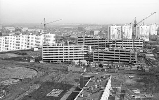 New residential district in Moscow