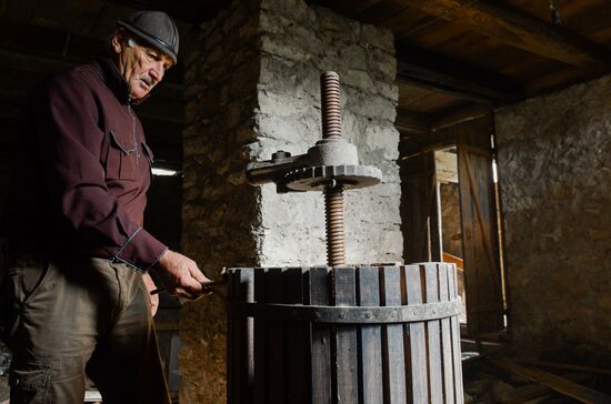Abkhazia Wine Production
