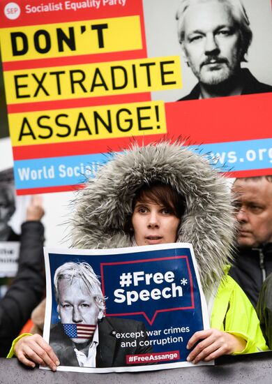 Britain Wikileaks Assange Court