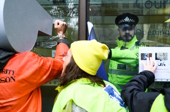 Britain Wikileaks Assange Court