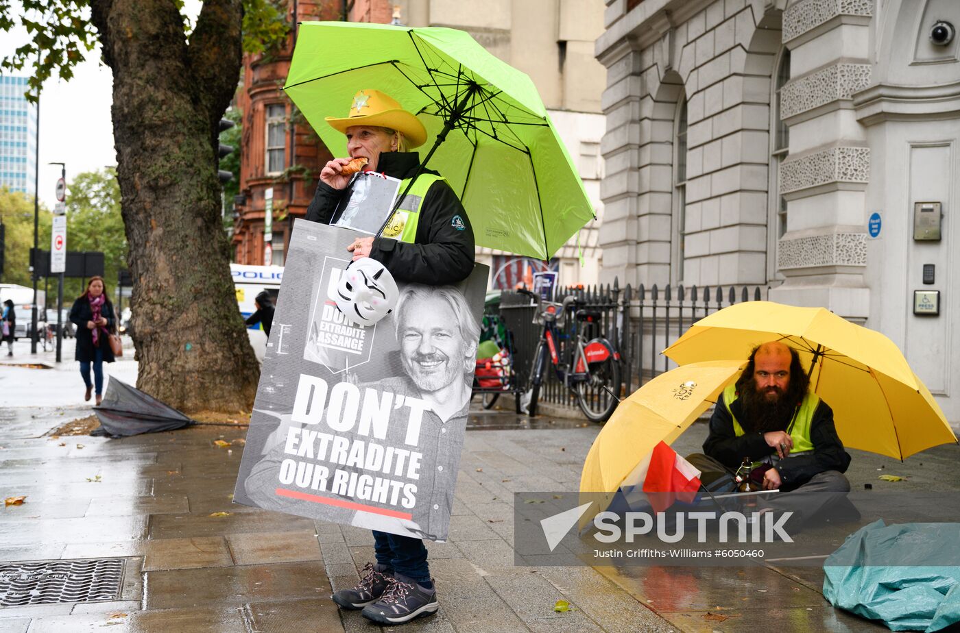 Britain Wikileaks Assange Court