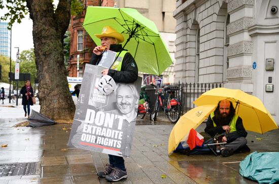 Britain Wikileaks Assange Court