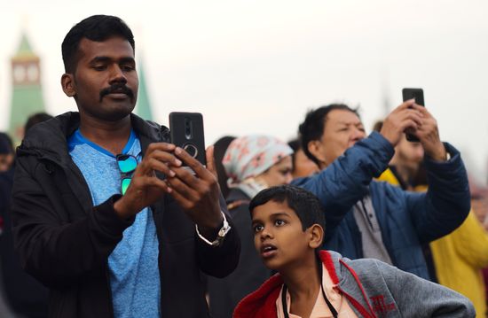 Russia Tourists