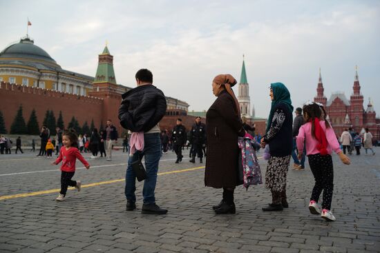 Russia Tourists