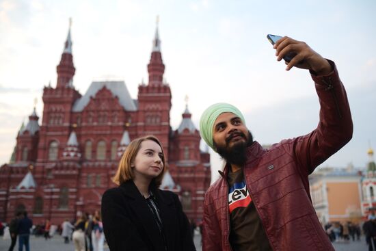 Russia Tourists