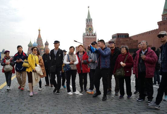 Russia Tourists