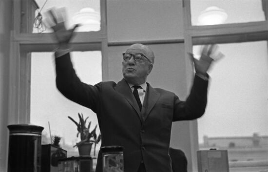 Soviet oceanologist Lev Zenkevich