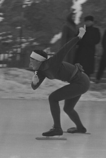 Ice skater Inga Voronina