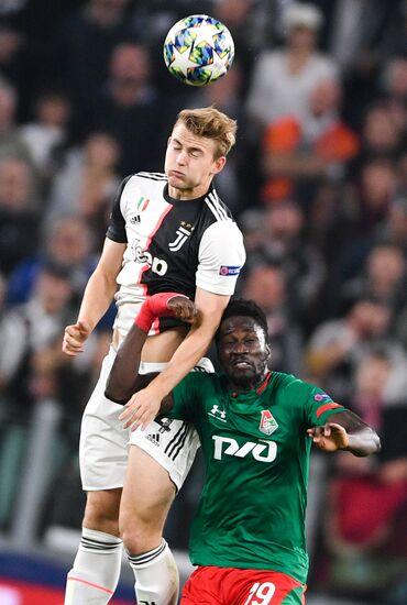 Italy Soccer Champions League Juventus - Lokomotiv