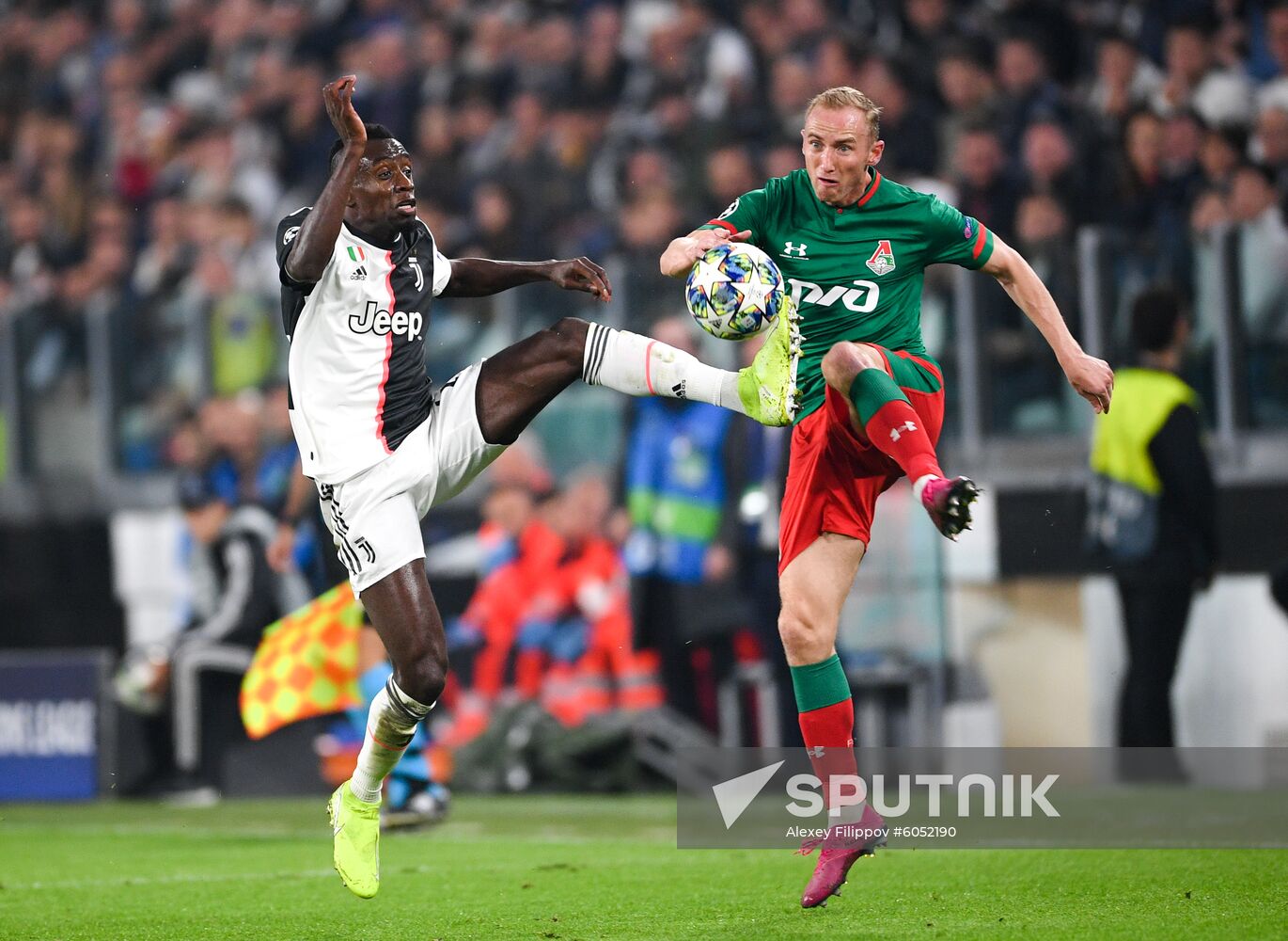 Italy Soccer Champions League Juventus - Lokomotiv