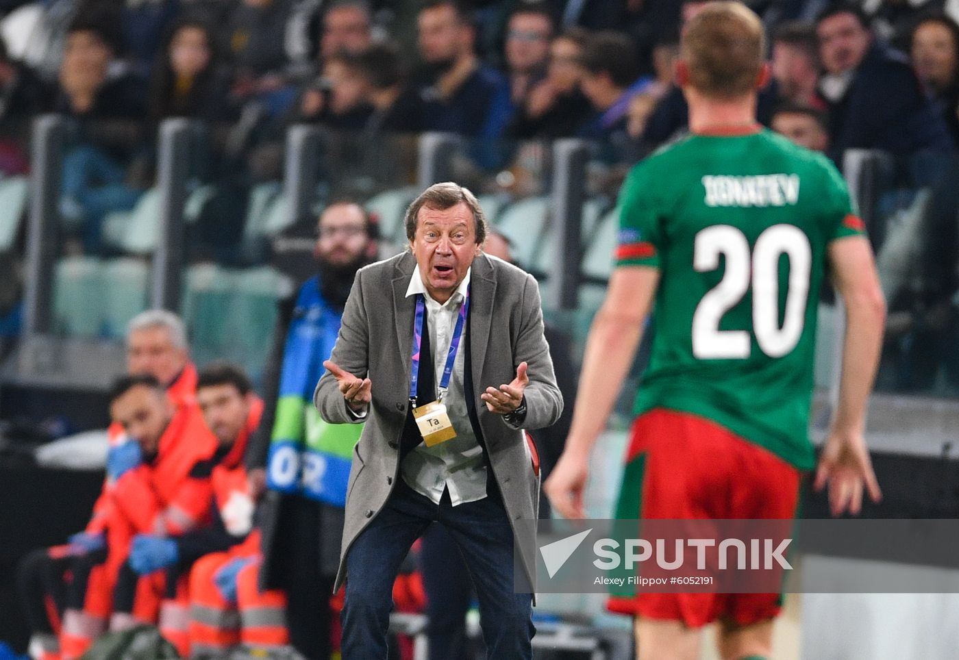 Italy Soccer Champions League Juventus - Lokomotiv