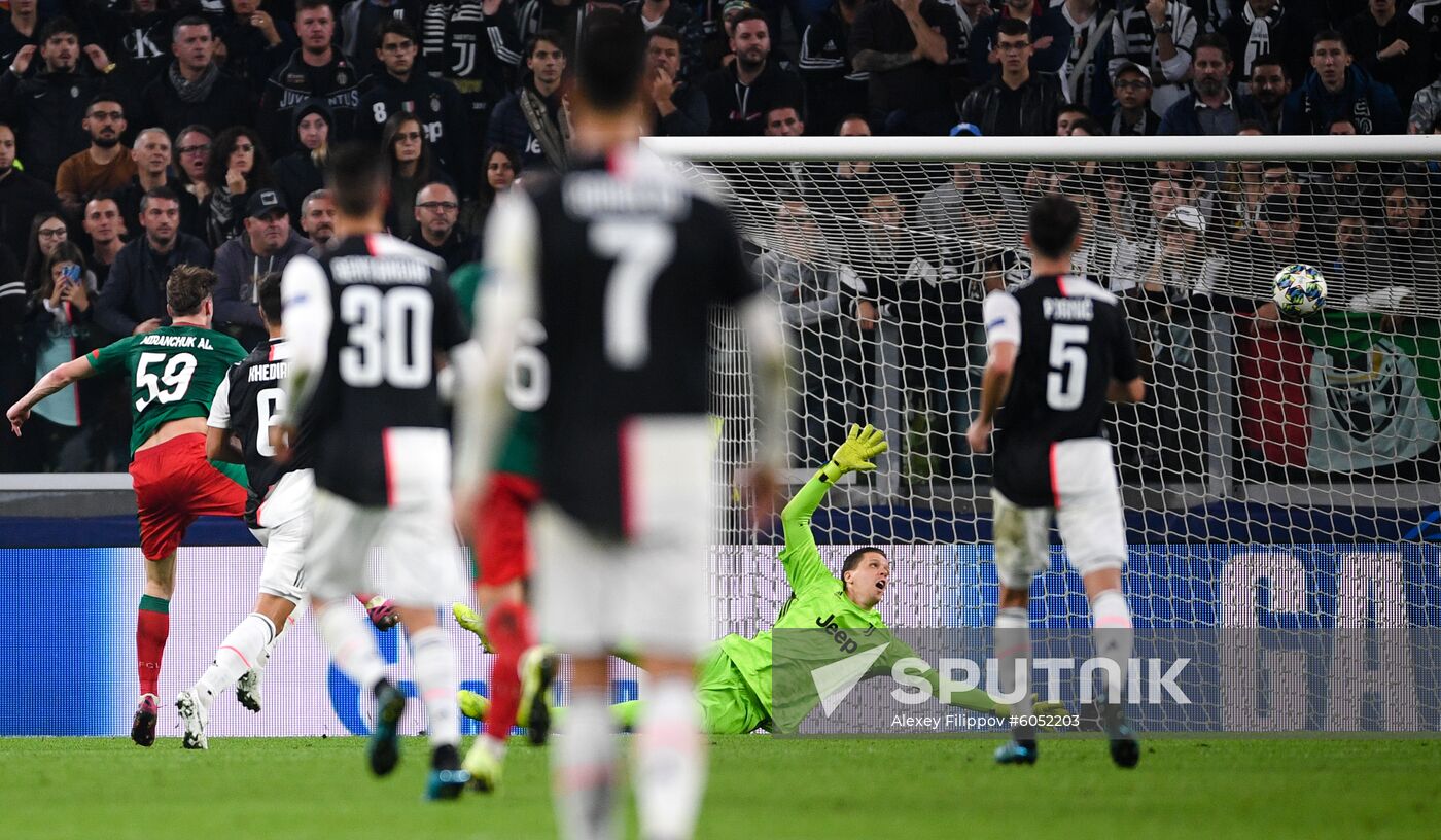 Italy Soccer Champions League Juventus - Lokomotiv