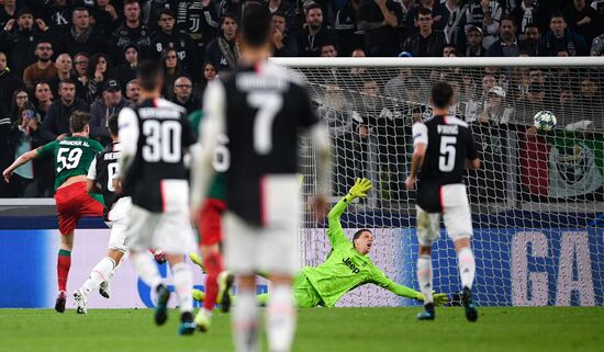 Italy Soccer Champions League Juventus - Lokomotiv