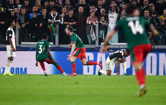 Italy Soccer Champions League Juventus - Lokomotiv