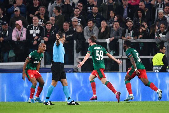Italy Soccer Champions League Juventus - Lokomotiv