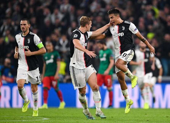 Italy Soccer Champions League Juventus - Lokomotiv