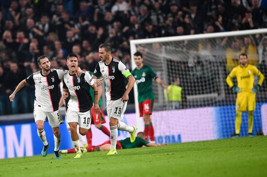 Italy Soccer Champions League Juventus - Lokomotiv
