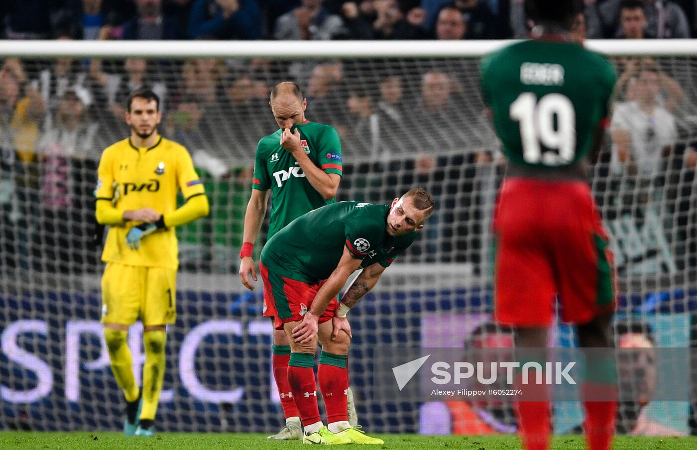 Italy Soccer Champions League Juventus - Lokomotiv