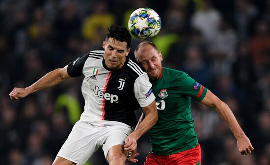 Italy Soccer Champions League Juventus - Lokomotiv