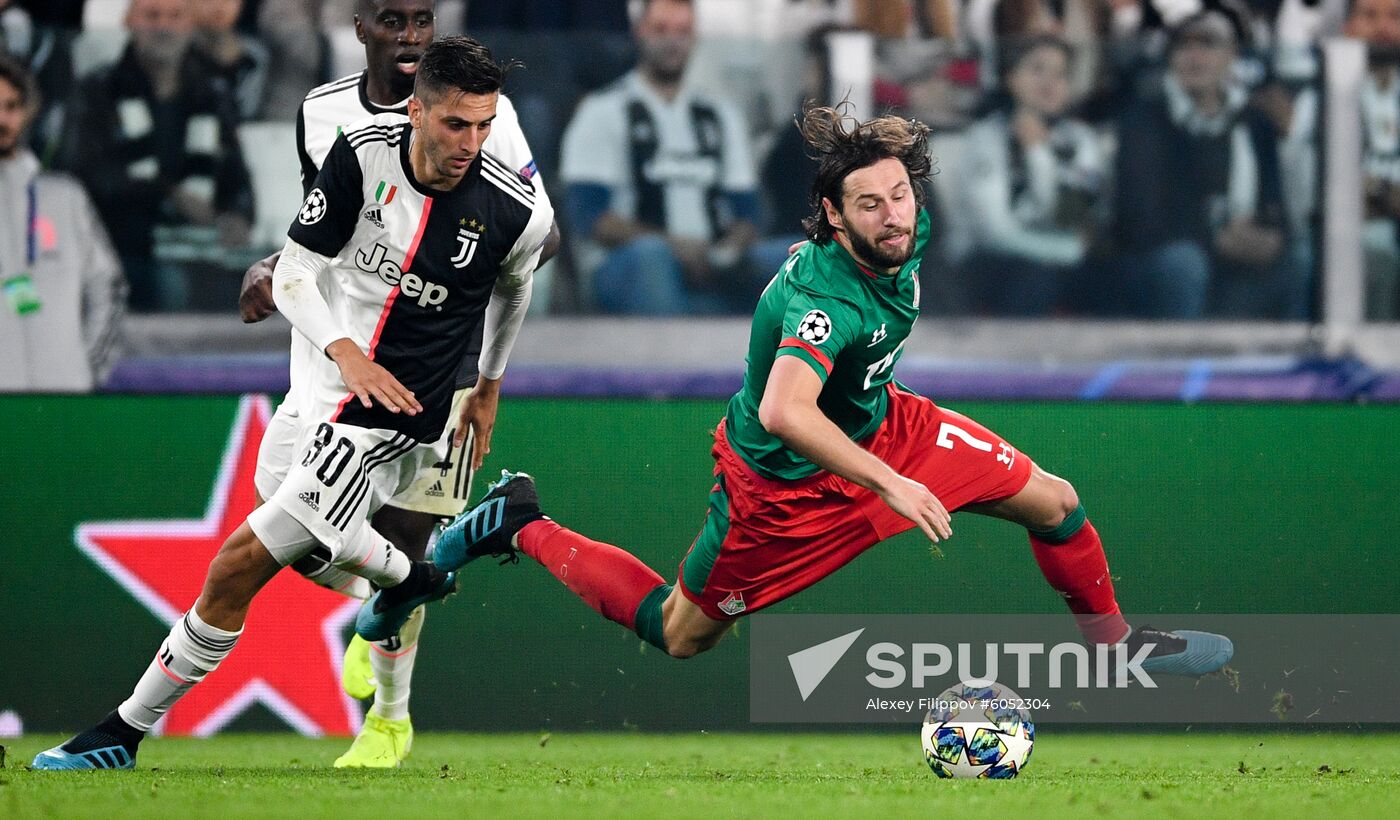 Italy Soccer Champions League Juventus - Lokomotiv