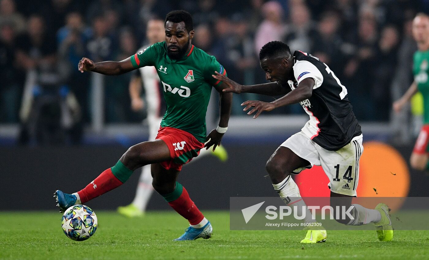 Italy Soccer Champions League Juventus - Lokomotiv