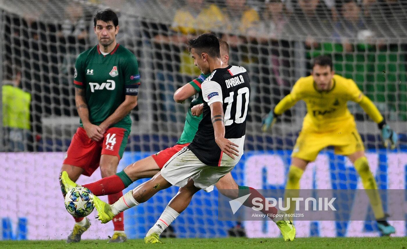Italy Soccer Champions League Juventus - Lokomotiv
