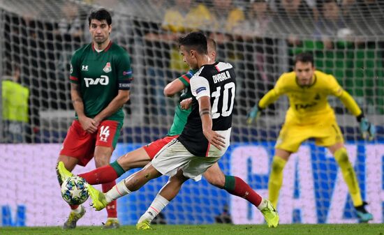 Italy Soccer Champions League Juventus - Lokomotiv