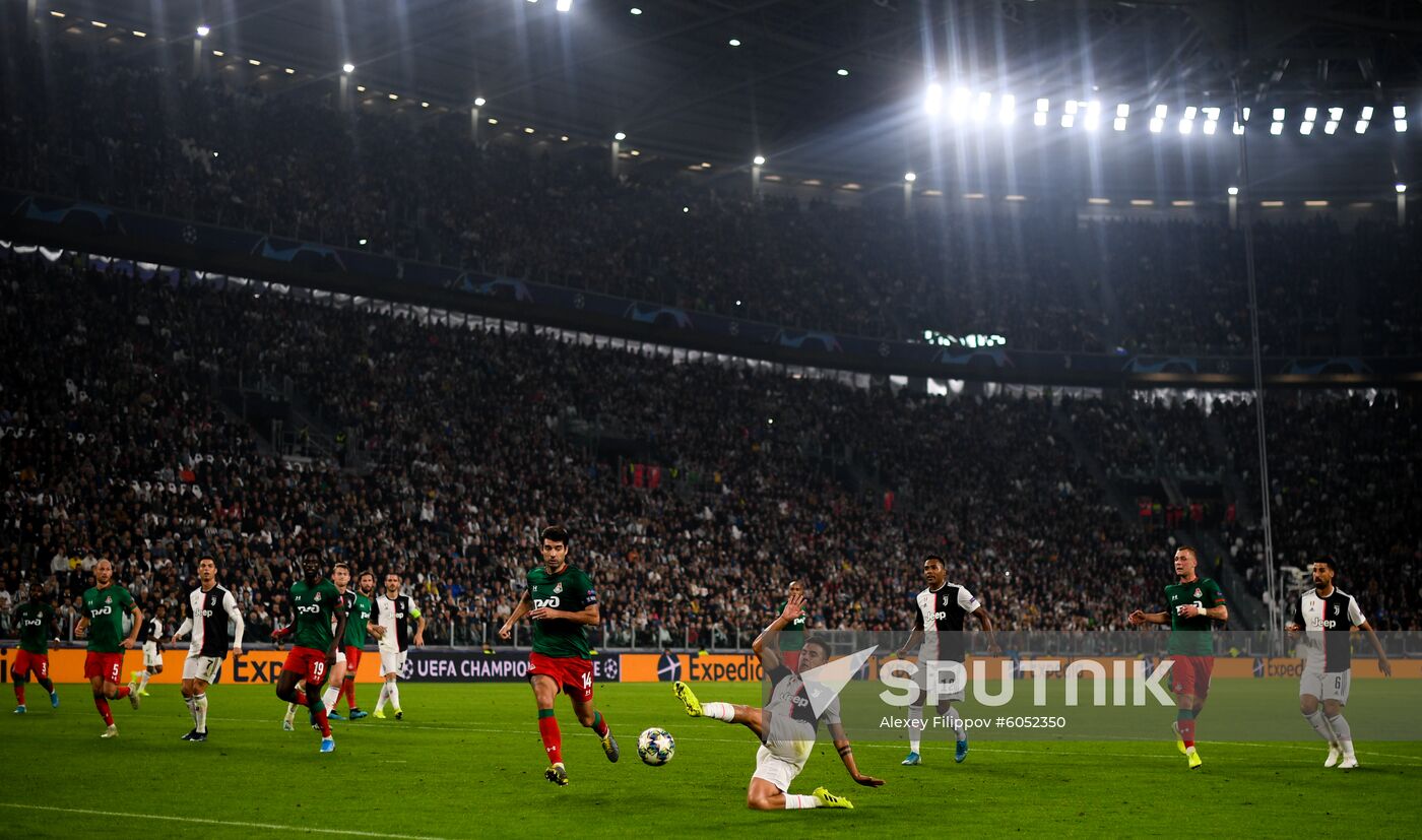 Italy Soccer Champions League Juventus - Lokomotiv