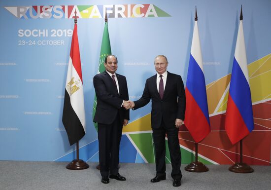 Russia Putin African Leaders