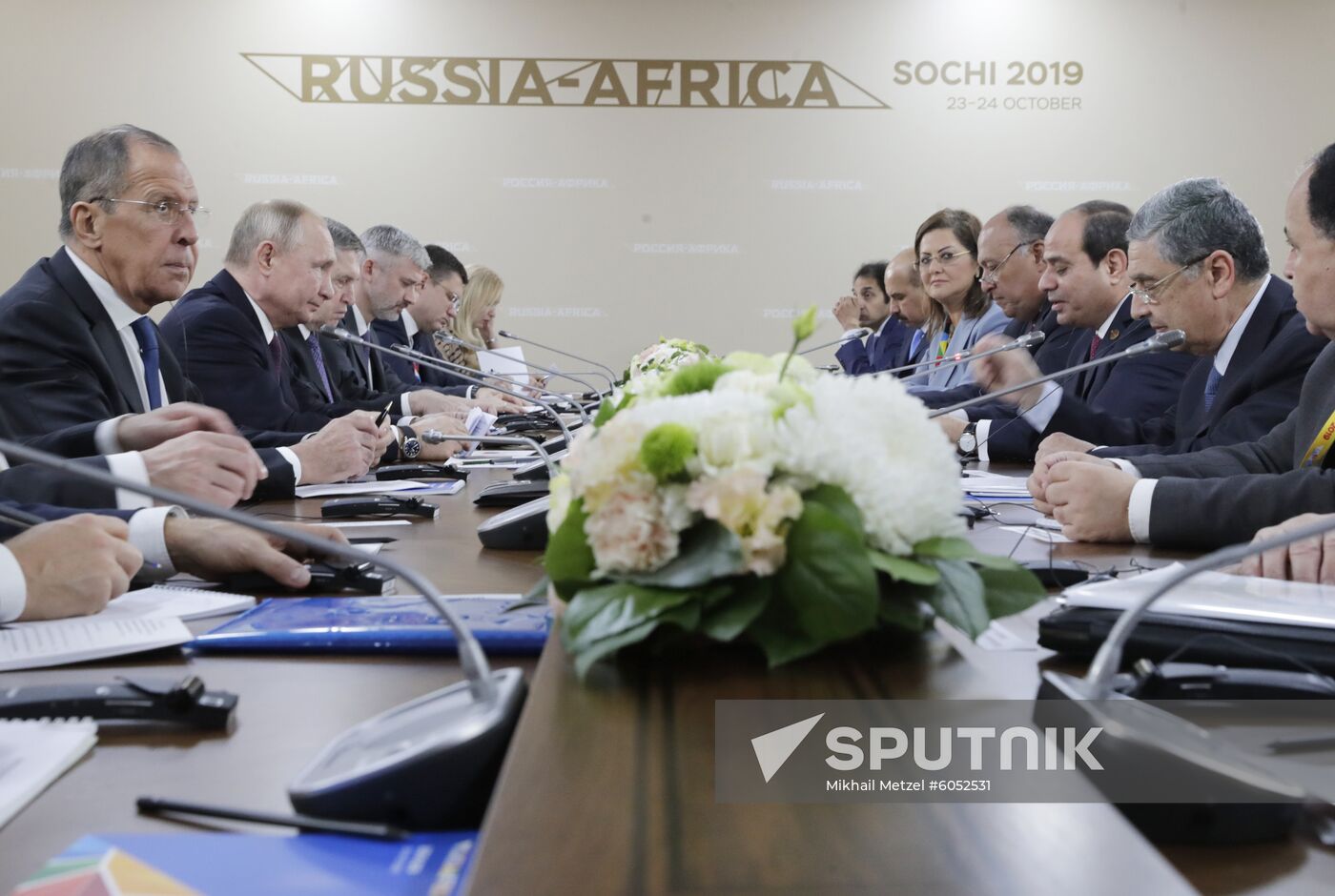 Russia Putin African Leaders