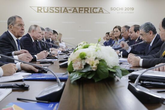 Russia Putin African Leaders