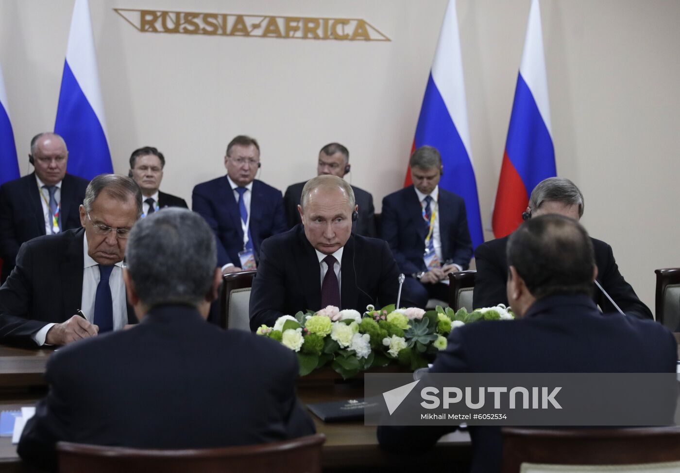 Russia Putin African Leaders