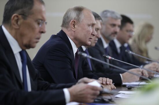 Russia Putin African Leaders