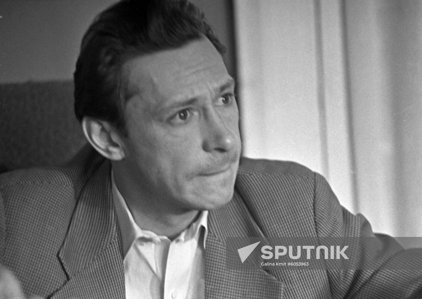 Soviet actor Oleg Yefremov