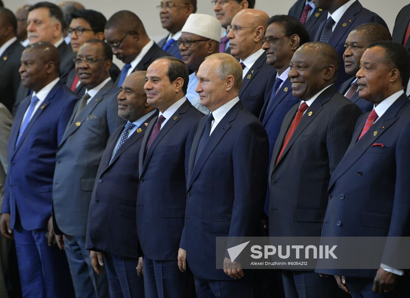 Russia Putin African Leaders
