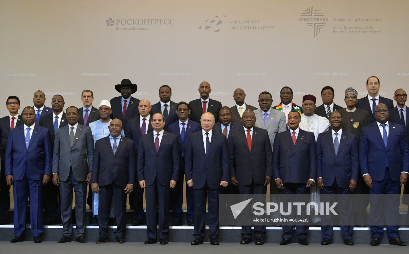 Russia Putin African Leaders