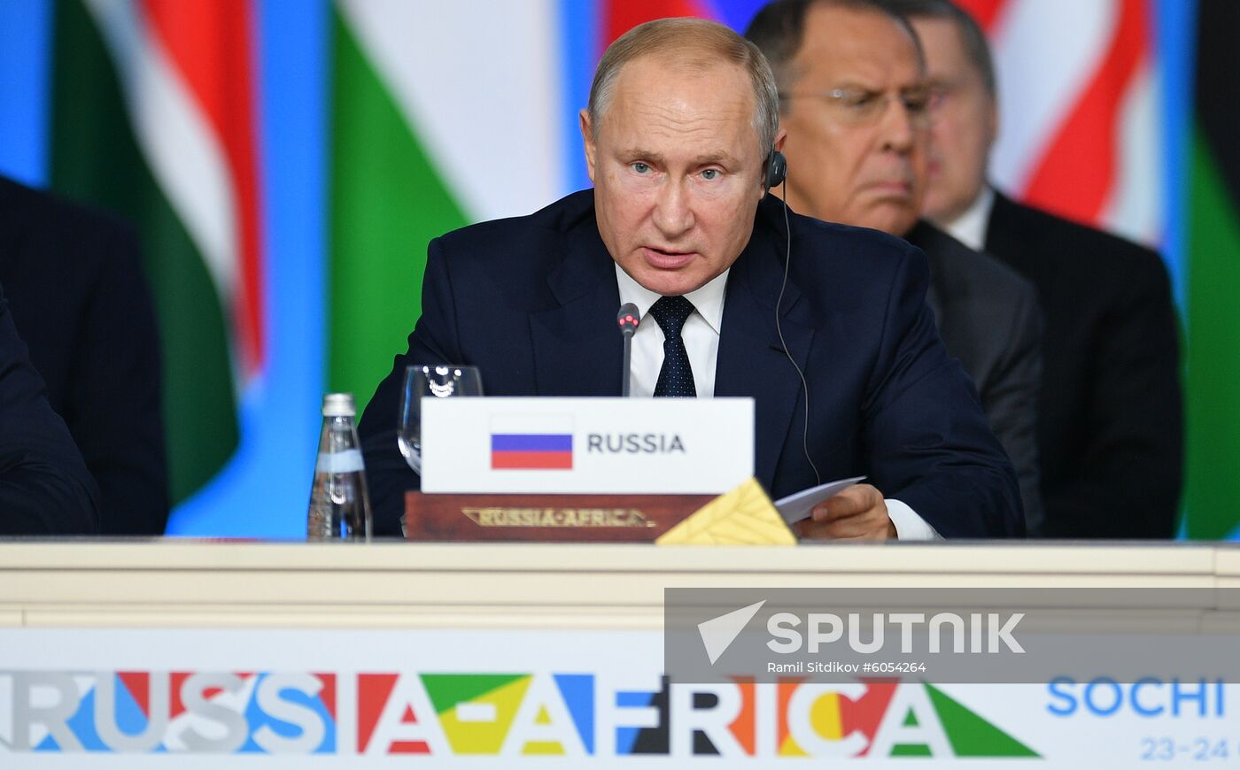 Russia Putin African Leaders