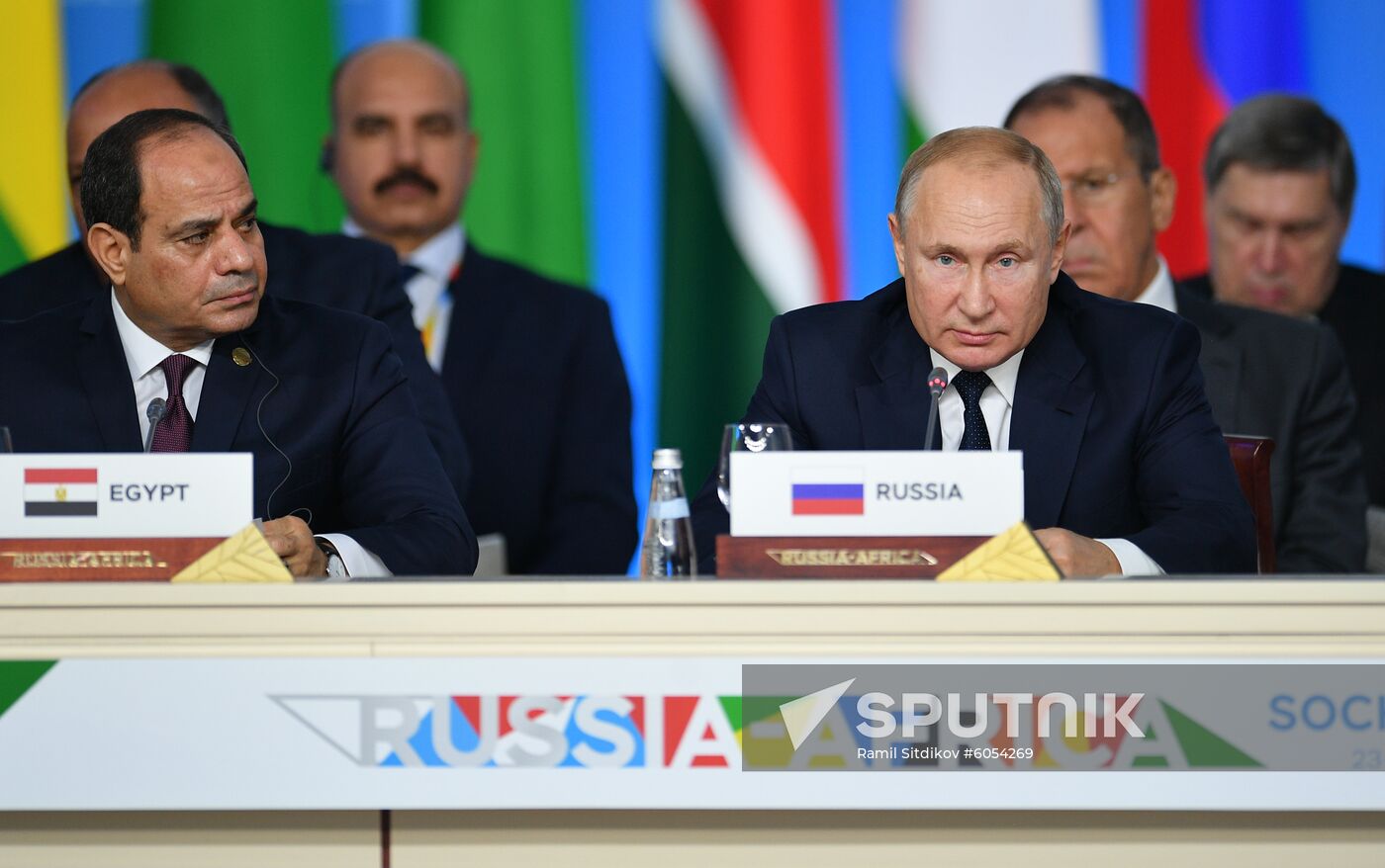 Russia Putin African Leaders