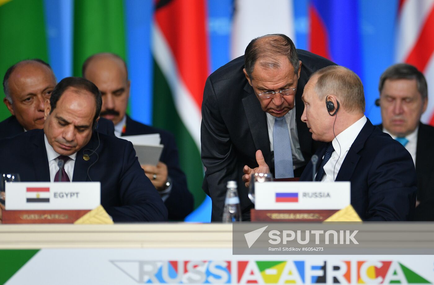 Russia Putin African Leaders