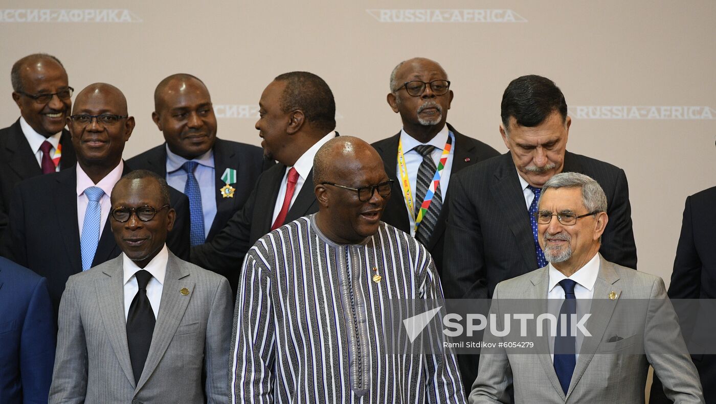 Russia Putin African Leaders