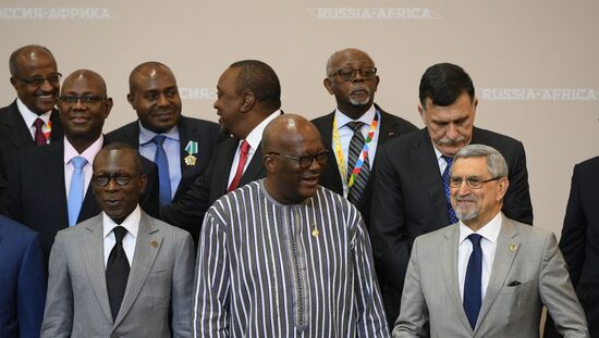 Russia Putin African Leaders