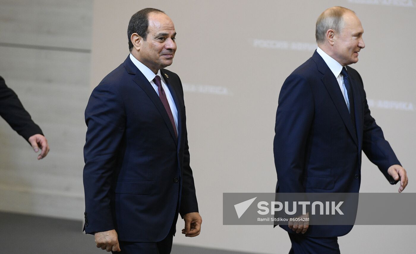 Russia Putin African Leaders