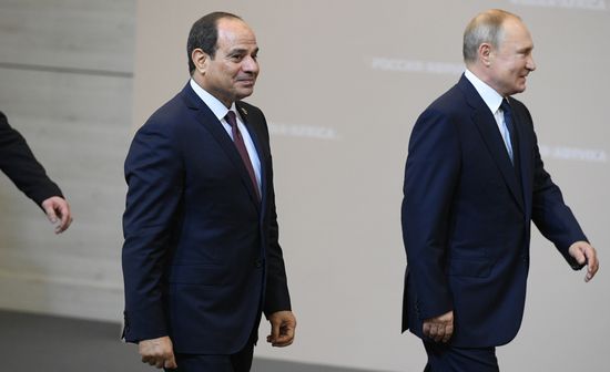 Russia Putin African Leaders