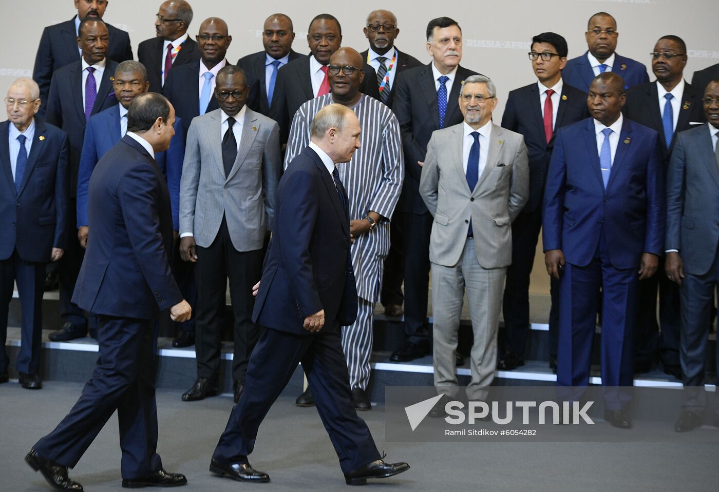 Russia Putin African Leaders