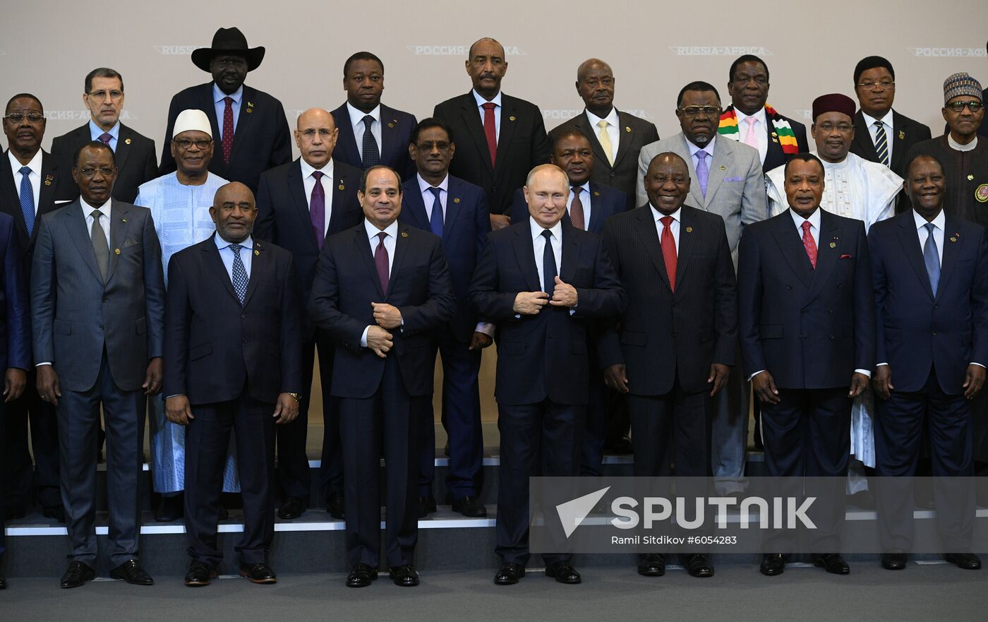 Russia Putin African Leaders