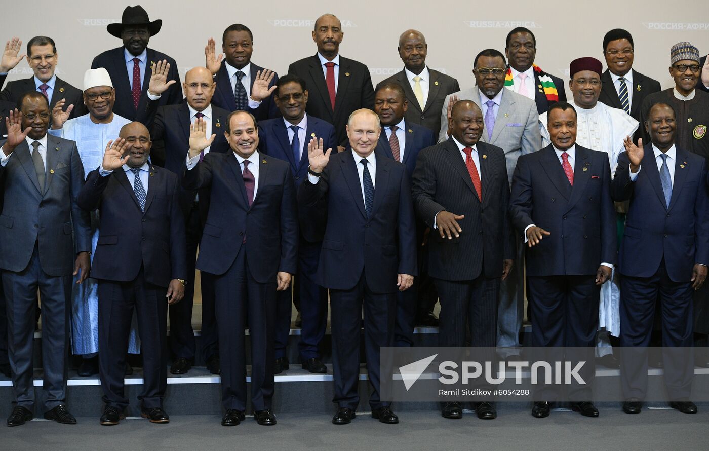 Russia Putin African Leaders